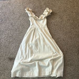 NWT Free People Ruffle It Up Midi Dress